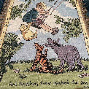 Vintage Winnie the Pooh Tapestry